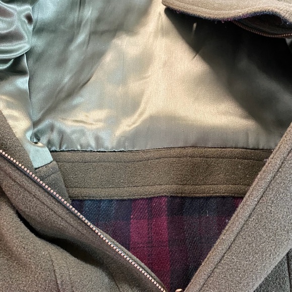 Mario Valente Men’s Size 50 Made in Italy Coat Zip and Burton Closure - Picture 6 of 10